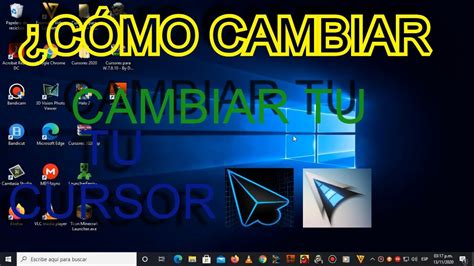 Cómo cambiar el cursor o puntero de tu mouse sin programas en windows