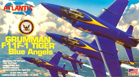 Atlantis Models Grumman F F Blue Angels Kit Review Modeler