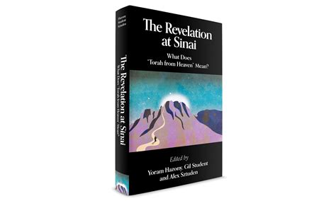 The Revelation at Sinai: What Does “Torah from Heaven” Mean? - Jewish