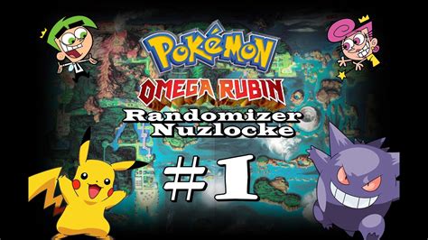 Pokemon Omega Rubin Randomizer Nuzlocke Challenge Starker Beginn