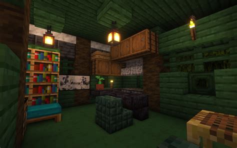 Green Mangrove Planks Minecraft Texture Pack