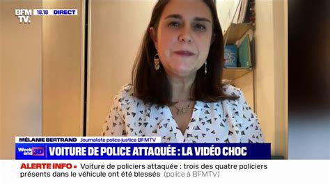 Voiture De Police Attaquée Durant La Manifestation Contre Les