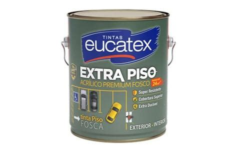 Tinta Acrílica Extra Piso Premium Base Água Fosco 3 6L EUCATEX