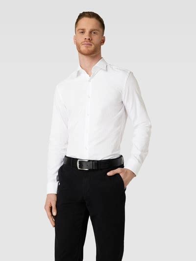 Kup Online Hugo Koszula Biznesowa O Kroju Slim Fit Z Kołnierzykiem Typu