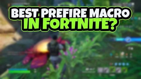 New Best Fortnite Macro Fortnite Prefire Fortnite Macro Cheats