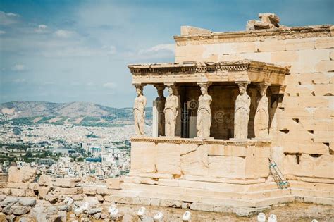 La Grèce Athènes Août 2016 L Acropole D Athènes Citadelle Antique