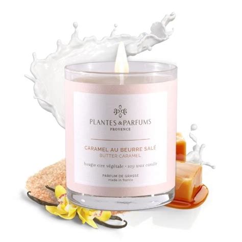 Perfumed Candle Butter Caramel 180g Plantes And Parfums