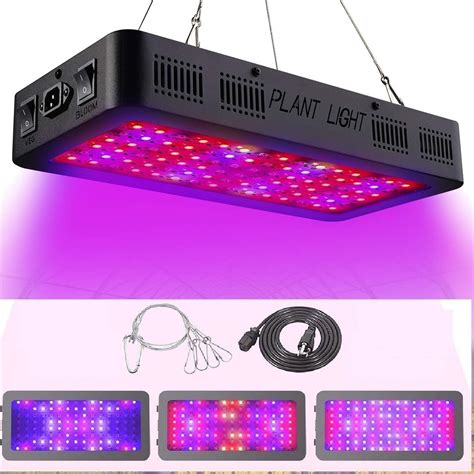 Luz LED De Cultivo De 1200 W Luz De Espectro Completo Con UV IR