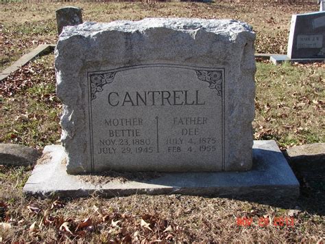 Bettie E Joyner Cantrell 1880 1945 Find A Grave Memorial