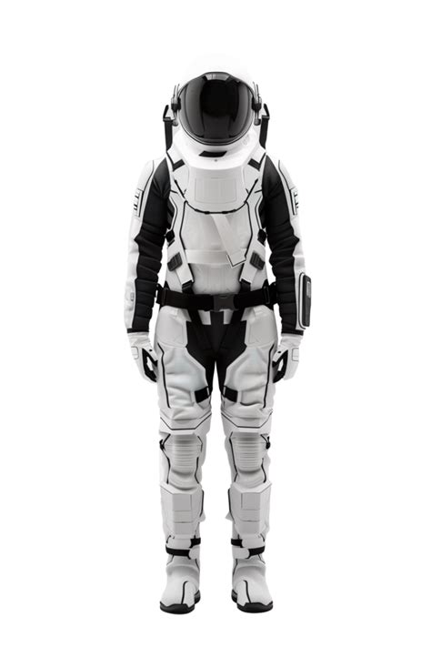 Ai Generated Astronaut In White Modern Space Suit 41485598 Png