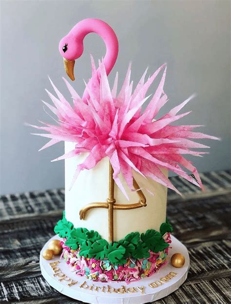 Flamingo Birthday Cake Ideas Images (Pictures)