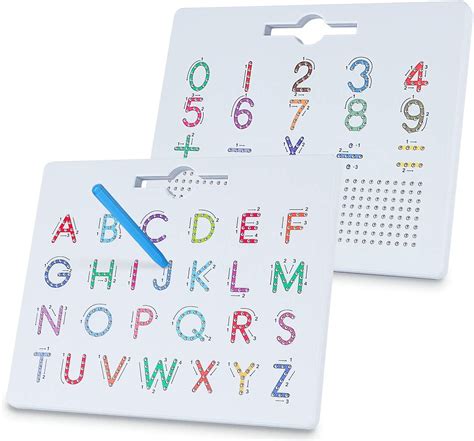 Amazon Bmag Magnetic Alphabet Letter Tracing Board Abc And