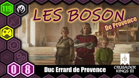 Duc Errard De Provence FR CK3 Crusader Kings III Les Boson 899