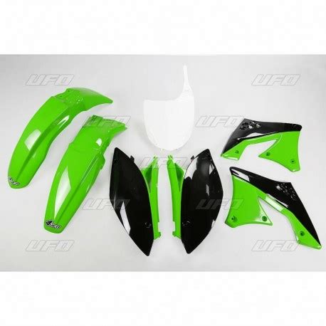 Kit Plastiques Complet UFO Moto Cross KAWASAKI KXF 250 Kits Plastiques