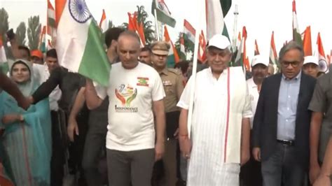 Independence Day 2023 Celebrations In Jammu And Kashmir Lg Manoj Sinha