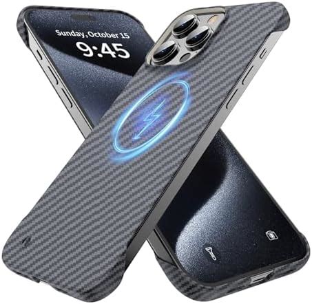 Amazon MONOCARBON Real Forged Carbon Fiber Case For IPhone 15 Pro