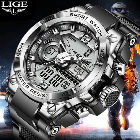 Lige Men Digital Military Waterproof Watch Don T Miss These Great