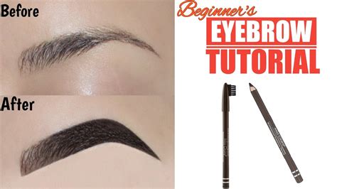 Easy Eyebrow Tutorial For Beginners Using Pencil Best Eyebrow Pencil