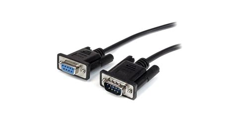MXT1002MBK | Startech.com Serial Extension Cable D-SUB 9-Pin Male - D ...