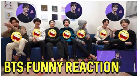 BTS Reaction To Themselves (Cute and Funny) | Youtubers funny, Bts ...