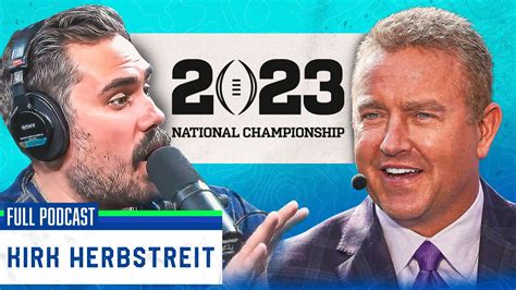 COLLEGE FOOTBALL CHAMPIONSHIP PREVIEW WITH KIRK HERBSTREIT - Win Big Sports