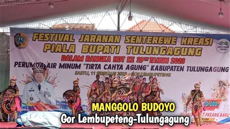 Festival Jaranan Senterewe Kreasi Tahun 2023 MANGGOLO BUDOYO Live Gor