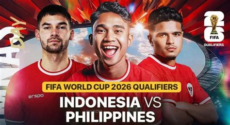 Sedang Berlangsung Ini Link Streaming Indonesia Vs Filipina Di