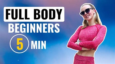 5 Minute Full Body Workout Beginners Friendly No Equipment Fat Burning And Build Muscles