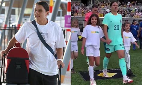 Sam Kerr's heartwarming family gesture at Matildas match revealed as ...