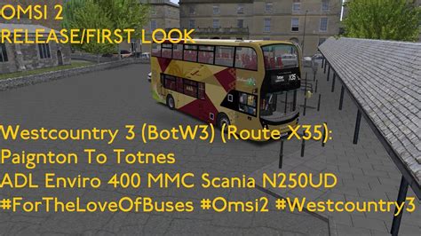 Release First Look Omsi Westcountry Route X Adl Enviro