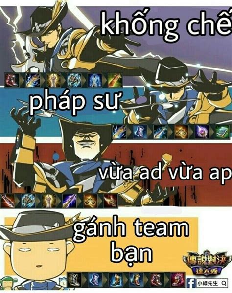 Hài Hước Dí Dỏm Với Ảnh Liên Quân Meme Hấp Dẫn