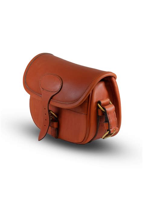 Best Leather Cartridge Bag Tan Carl Russell And Co