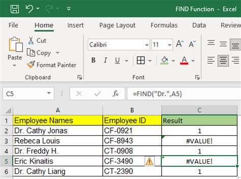 Find Function In Excel Explained Liveflow