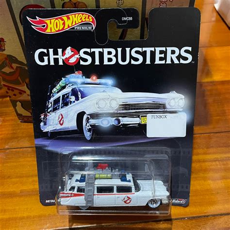 Hot Wheels 風火輪小汽車 魔鬼剋星 Ghostbusters ECTO 1 抓鬼車 捉鬼車 ecto1 蝦皮購物