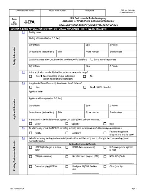 Fillable Online Water Permits Division Application Form E Acwa Us