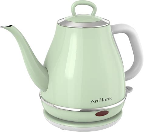 Anfilank Electric Gooseneck Kettle 1l 1500w Fast Boil 100 Stainless Steel Bpa