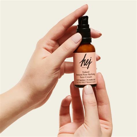 Hej Organic Naked Instant Pore Refining Face Cream Ml