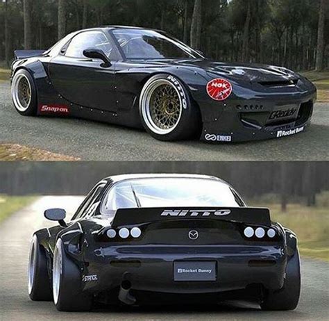 MUSCLE CAR COLLECTION : Mazda RX7 Rocket Bunny Custom Modified