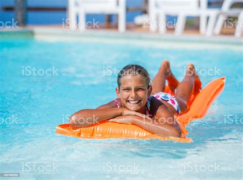 Girl At Swimming Pool Stock Photo Download Image Now 2015 Activity