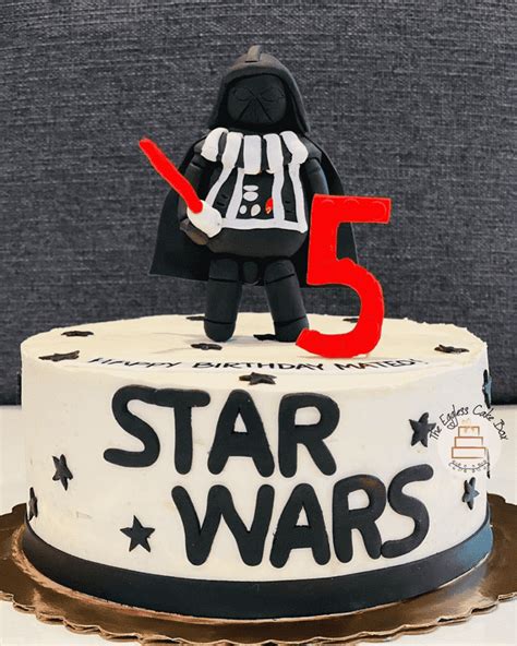 Darth Vader Birthday Cake Ideas Images Pictures