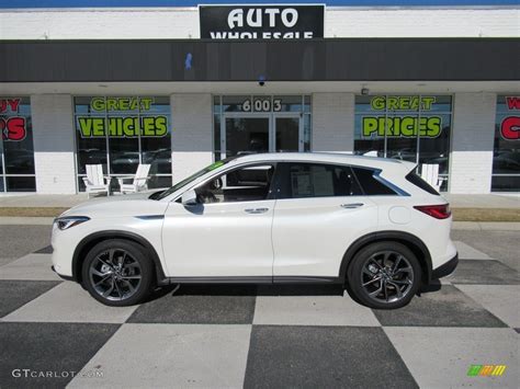 2019 Lunar White Infiniti Qx50 Essential Awd 131608815