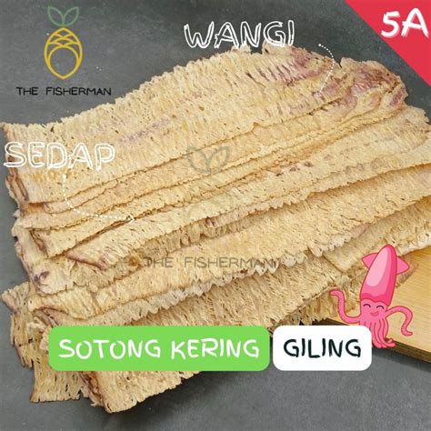 Sotong Bakar Sotong Giling Sotong Kering Pedas Sotong Kering Kg