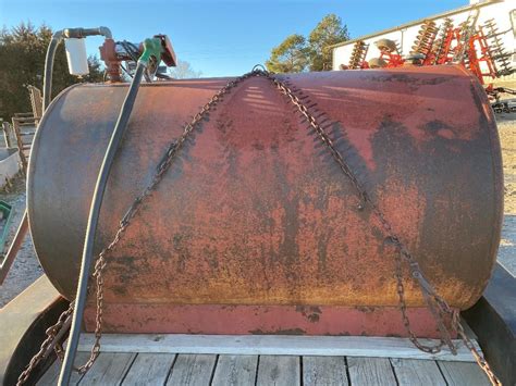 Buck Dandy T A Utility Trailer W Fuel Tank Pump Bigiron Auctions