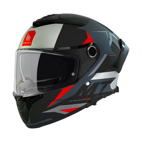 Mt Helmets Thunder Sv Exeo B Helmet Red Matt Mt Full Face