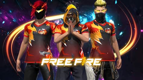 Combinaciones De Ropa Con La Playera Phoenix Force Free Fire X Club