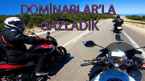 BAJAJ DOMİNAR 250 LERLE GAZLADIK TOP SPEED MOTOVLOG