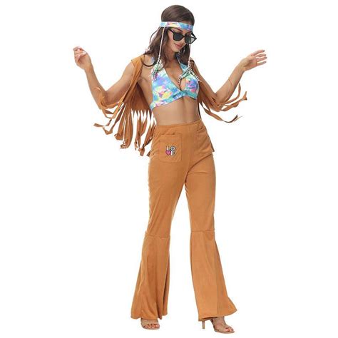 Adult Plus Size Lady Disco Costume Set