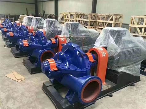 Cast Iron High Efficiency Horizontal Double Suction Centrifugal Split