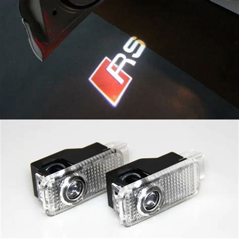 2X Car LED Courtesy Door Logo Projector Light Ghost Shadow Light FOR