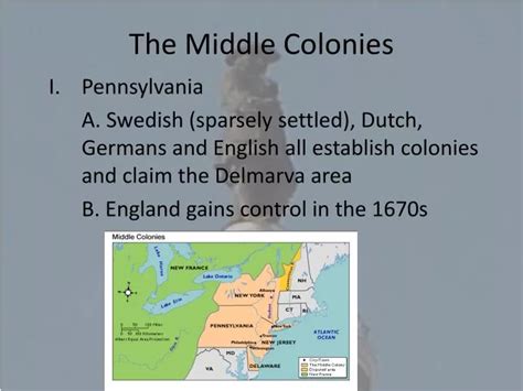 Ppt The Middle Colonies Powerpoint Presentation Free Download Id